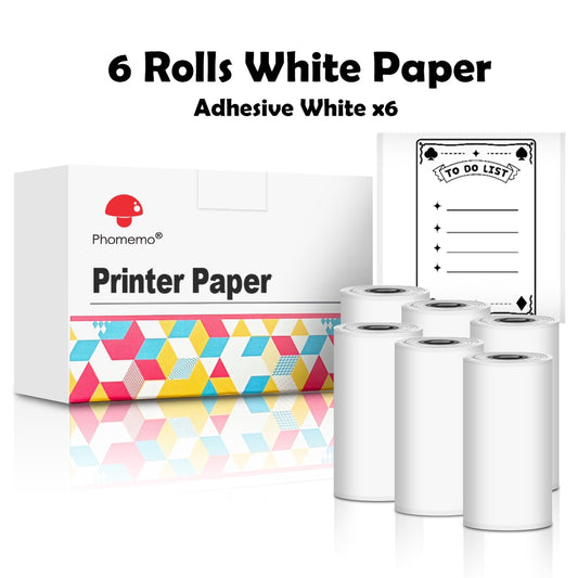 Rolos de papel para Phomemo T02